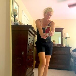 Gloria Vanderbilt black dress shorts